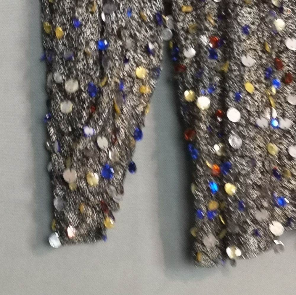 VINTAGE Dries Van Noten Luxury Sheer Knit Sparkle Sweater ***HOST PICK*** - Picture 3 of 14